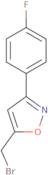 5-Bromomethyl-3-(4-fluorophenyl)isoxazole