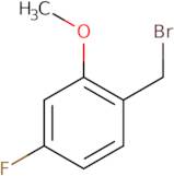 1-(Bromomethyl)-4-fluoro-2-methoxybenzene