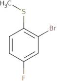 2-Bromo-4-fluoro-1-(methylsulfanyl)benzene