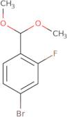 4-Bromo-1-(Dimethoxymethyl)-2-Fluorobenzene