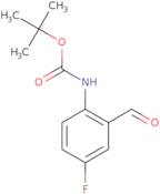 Tert-Butyl 4-Fluoro-2-Formylphenylcarbamate