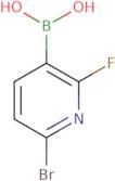(6-Bromo-2-Fluoro-3-Pyridinyl)-Boronic Acid