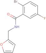 2-Bromo-5-fluoro-N-(2-furylmethyl)benzamide