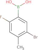 5-Bromo-2-fluoro-4-methylphenylboronic acid