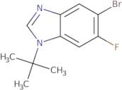 5-BroMo-1-tert-butyl-6-fluorobenzoiMidazole