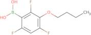 (3-Butoxy-2,4,6-trifluorophenyl)boronic acid