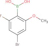 4-Bromo-2-fluoro-6-methoxyphenylboronic acid