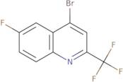 4-Bromo-6-fluoro-2-(trifluoromethyl)quinoline