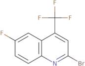 2-Bromo-6-fluoro-4-(trifluoromethyl)quinoline