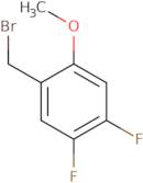 1-(Bromomethyl)-4,5-difluoro-2-methoxybenzene