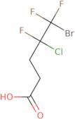 5-Bromo-4-chloro-4,5,5-trifluoropentanoic acid