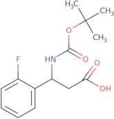 3-N-Boc-amino-3-(2-fluorophenyl)propionic acid