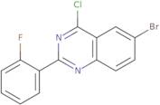 6-bromo-4-chloro-2-(2-fluorophenyl)quinazoline