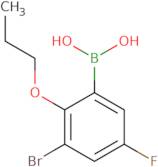 (3-Bromo-5-fluoro-2-propoxyphenyl)boronic acid