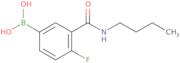 [3-(Butylcarbamoyl)-4-fluorophenyl]boronic acid