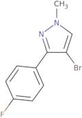 4-Bromo-3-(4-fluorophenyl)-1-methyl-1H-pyrazole