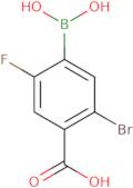 2-Bromo-4-(dihydroxyboryl)-5-fluorobenzoic acid