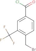 4-Bromomethyl-3-trifluoromethylbenzoyl chloride