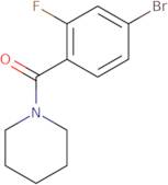 (4-Bromo-2-fluorophenyl)-1-piperidinylmethanone