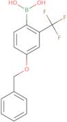 4-Benzyloxy-2-trifluoromethylphenylboronic acid