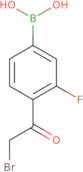 B-[4-(2-Bromoacetyl)-3-fluorophenyl]boronic acid