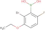 B-(2-Bromo-3-ethoxy-6-fluorophenyl)-Boronic acid