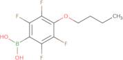 (4-Butoxy-2,3,5,6-tetrafluorophenyl)boronic acid