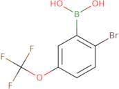 [2-Bromo-5-(trifluoromethoxy)phenyl]boronic acid