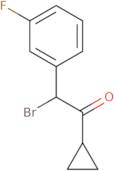 2-Bromo-1-cyclopropyl-2-(3-fluorophenyl)ethanone