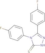 4,5-Bis(4-Fluorophenyl)-4H-1,2,4-Triazole-3-Thiol