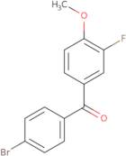 (4-Bromophenyl)(3-Fluoro-4-Methoxyphenyl)Methanone