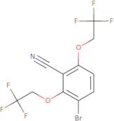 3-Bromo-2,6-Bis(2,2,2-Trifluoroethoxy)Benzonitrile