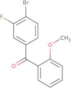 (4-Bromo-3-fluorophenyl)(2-methoxyphenyl)methanone