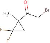 2-Bromo-1-(2,2-difluoro-1-methylcyclopropyl)ethanone