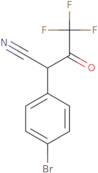 2-(4-Bromophenyl)-4,4,4-trifluoro-3-oxobutanenitrile