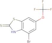 4-BroMo-2-Mercapto-6-(trifluoroMethoxy)benzothiazole