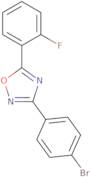 3-(4-BroMophenyl)-5-(2-fluorophenyl)-1,2,4-oxadiazole