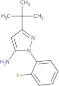 5-Tert-Butyl-2-(2-Fluoro-Phenyl)-2H-Pyrazol-3-Ylamine