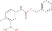 5-(Benzyloxycarbonylamino)-2-fluorophenylboronic acid