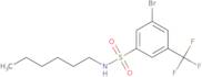 3-Bromo-N-hexyl-5-(trifluoromethyl)benzenesulfonamide