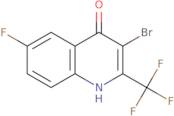 3-BroMo-6-fluoro-4-hydroxy-2-trifluoroMethylquinoline