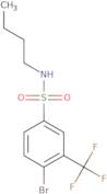 4-Bromo-N-butyl-3-(trifluoromethyl)benzenesulfonamide