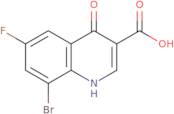 8-Bromo-6-fluoro-4-hydroxy-3-quinolinecarboxylic acid