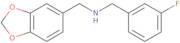 1-(1,3-Benzodioxol-5-Yl)-N-(3-Fluorobenzyl)Methanamine