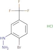 2-Bromo-5-trifluoromethylphenylhydrazine hydrochloride