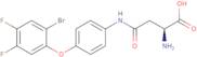 N-[4-(2-Bromo-4,5-difluorophenoxy)phenyl]-L-asparagine