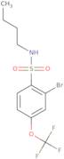 2-Bromo-N-butyl-4-(trifluoromethoxy)benzenesulfonamide