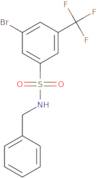 N-Benzyl-3-bromo-5-(trifluoromethyl)benzenesulfonamide