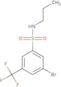 3-Bromo-N-propyl-5-(trifluoromethyl)benzenesulfonamide