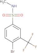 4-Bromo-N-methyl-3-(trifluoromethyl)benzenesulfonamide